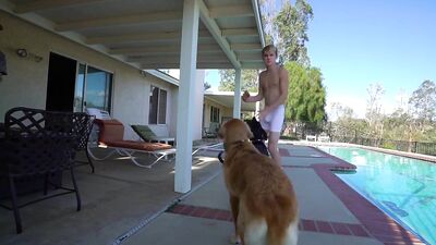 Bulging with Desire! Tanner Braungardts Gay Porn Completion!