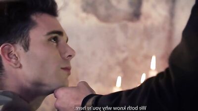 Twink Threesome Frenzy - Exploring New Heights!