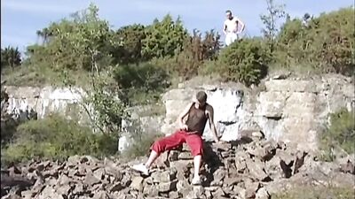 Bareback Twinks in the Great Outdoors - Action-Packed Big Cocks!