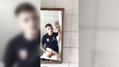 England Fan Cock Out Solo Gay Porn Video!