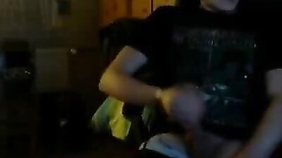 German Cutie Cums in Front of His Friend Online!