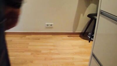 Helmeted Biker Masturbates - Cum Shots Handjob Solo!