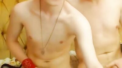 Double Shaved Twinks: Web-Cam Adventure