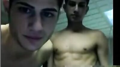 Brothers Cock Showdown: Big Straight Fetish Boys