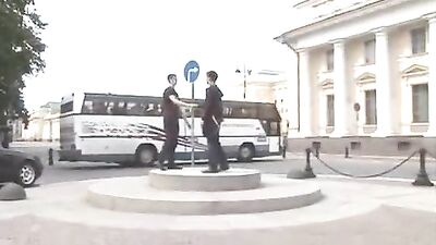 Russian Gang Bang Twink Bareback Frenzy!