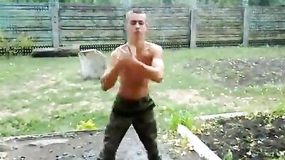 Russian Soldiers Training Fun Music - A Hardcore Adventure!