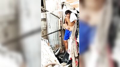 Young Asian Webcam Boy - Exposing Himself in the Window!