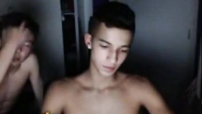 Twink Threesome - Solo Web-Cam Action!
