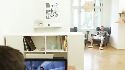 Young Twinks Bareback Duo: Evan Ryker and Max Treys Explosive Encounter