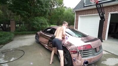 Sexy Car Wash: A Gay Porn Video with Exciting Action and Steamy Scenes!