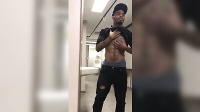 Gay Porn Showdown! Big Black Cocks and Amateur Restroom Fun This video is sure to bring the heat with its explosive mix of amateur big cocks and restroom showdown action!