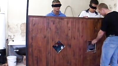 Twink Bareback Threesome - Action Bareback Big Cocks