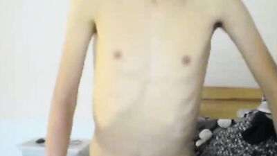 Hot Skinny Boy in Action! - Gay Porn