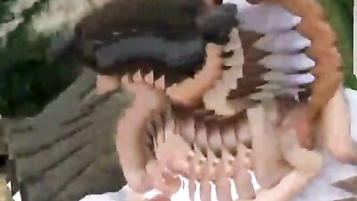 Outdoor Twinks: Bareback Cum Eating Adventure