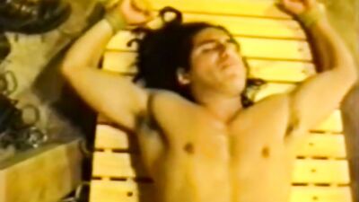 Gagged Native American - De Plank Action Fetish