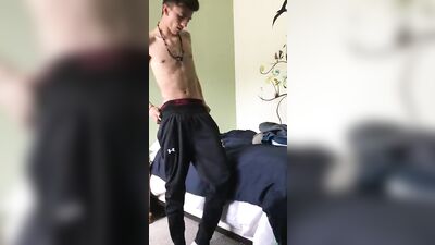 GayPornTube - 18yo Twink Cock Stroke