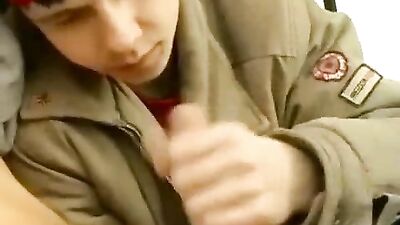 Car Jack-N-Suck: Action Gay Porn Video