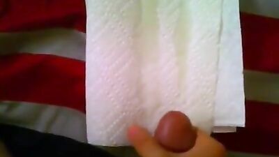 Pass The Paper Towel Revisited: Amateur Cum Shots Web-Cam Returns!