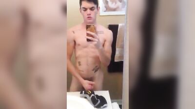 Cum On My Undies: Web-Cam Solo Cum Shots