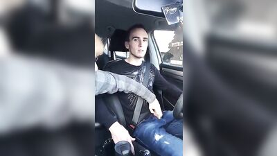 Outdoor Thrills: Drivers Handjob Adventure