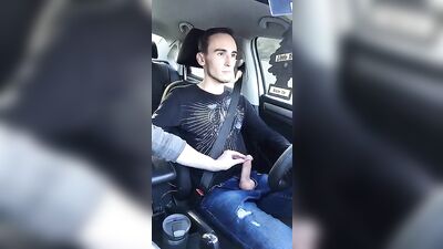 Outdoor Thrills: Drivers Handjob Adventure