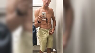 Masturbating in Changing Room: The Ultimate Gay Porn Experience