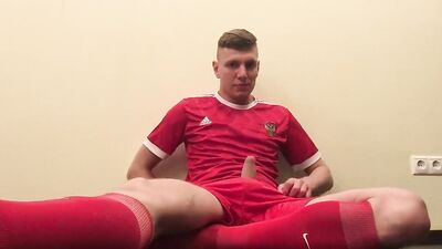 Gay Porn Football Jerk: The Ultimate Cumshot Challenge =====================================================