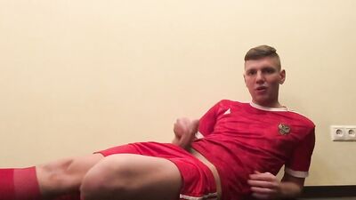 Gay Porn Football Jerk: The Ultimate Cumshot Challenge =====================================================