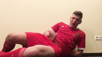 Gay Porn Football Jerk: The Ultimate Cumshot Challenge =====================================================