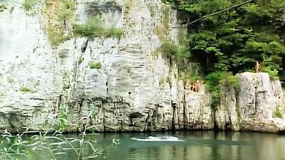 Climb & Dive: The Ultimate Naked Muscle Challenge