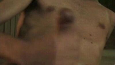 Jerking Solo: Skinny Cuties Hard Dick