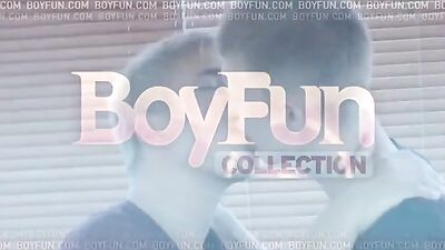 Blond Hot Twinks - Bareback Action with Big Cocks