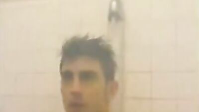 Boys in Shower and Locker Room - French Fun in the Nude!