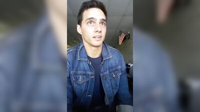Cumming Hard in the Office - Gay Porn Video