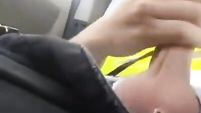 Cumming in Car 2: Amateur Cum Shots Solo