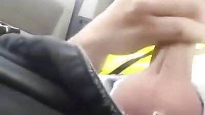 Cumming in Car 2: Amateur Cum Shots Solo