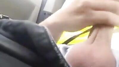 Cumming in Car 2: Amateur Cum Shots Solo