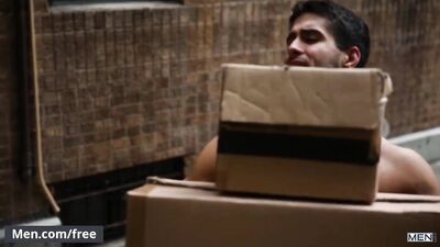 Sexy hunks Diego Sans and Jake Ashford ass fuck in Spies: Amateur Big Cocks