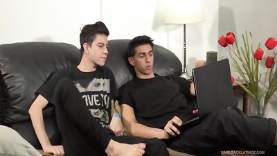 Toying with Twinks: Bareback Latino Action