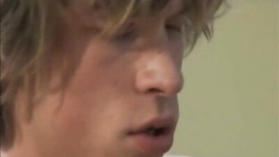 Worship a blonde hottie on pool table - Foot Fetish!