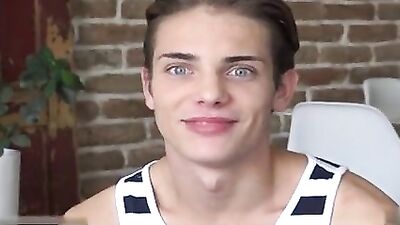 Young James Walshs Gay Porn Debut: Exploring His Body and Cumming Hard!