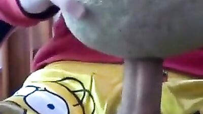 Barts Melon Baller: The Ultimate Cum Shot Solo!