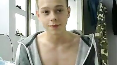 Hot Boy 40 Returns for More Solo Web-Cam Action!