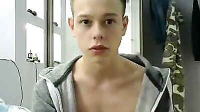 Hot Boy 40 Returns for More Solo Web-Cam Action!