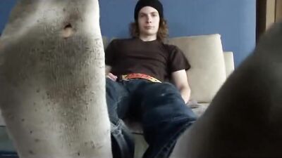 Gangbang with Skater Twinks - Foot Fetish Fun!