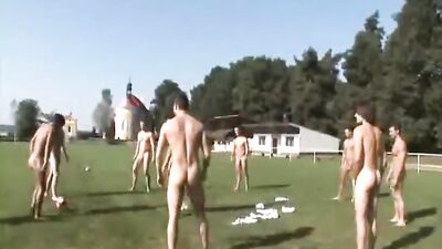 Gay Footballers Strip Down for Sexual Heat!