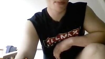 Solo Workout Web-Cam Wanker: Stretching Your Muscles and Pleasure Points