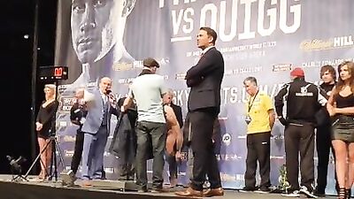 Straight Boxing Muscle Boys: Weight Control Before the Match!