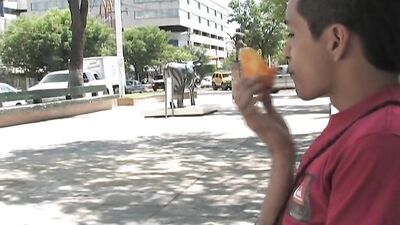 Latino Lads Cumming Hands Free - Bareback Latino Cum Shots Fun