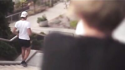 Cruising the Hot Jogger - An Ultimate Gay Porn Fantasy!